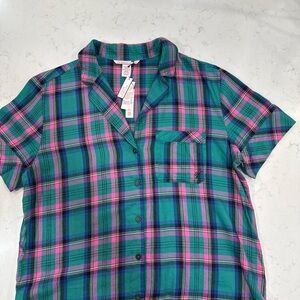 Victoria's Secret pijama top in Blue and  punk XS